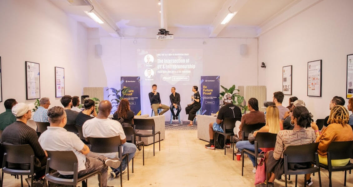 Intersection of UX & Entrepreneurship Talk